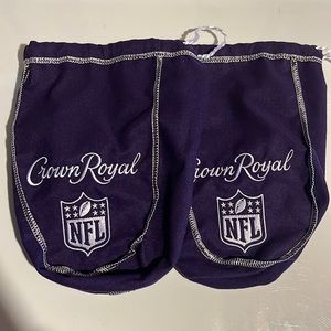 Limited edition, NFL original crown bags set of two